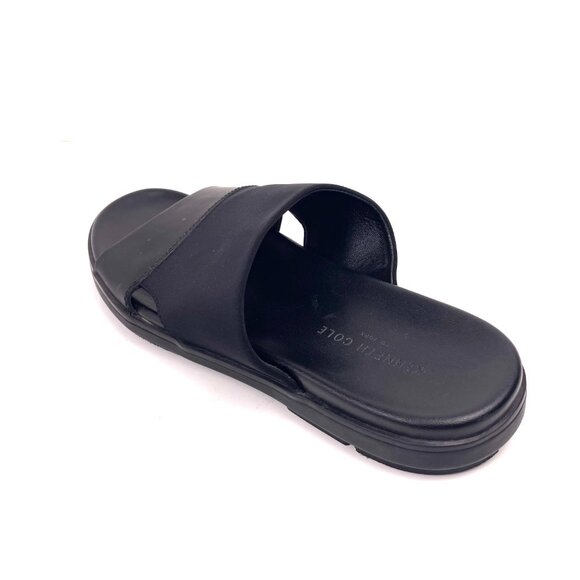 Kenneth Cole NewYork Men’s Slides Leather/Textile Sandals De-Lite Model Size 10M - Picture 5 of 12